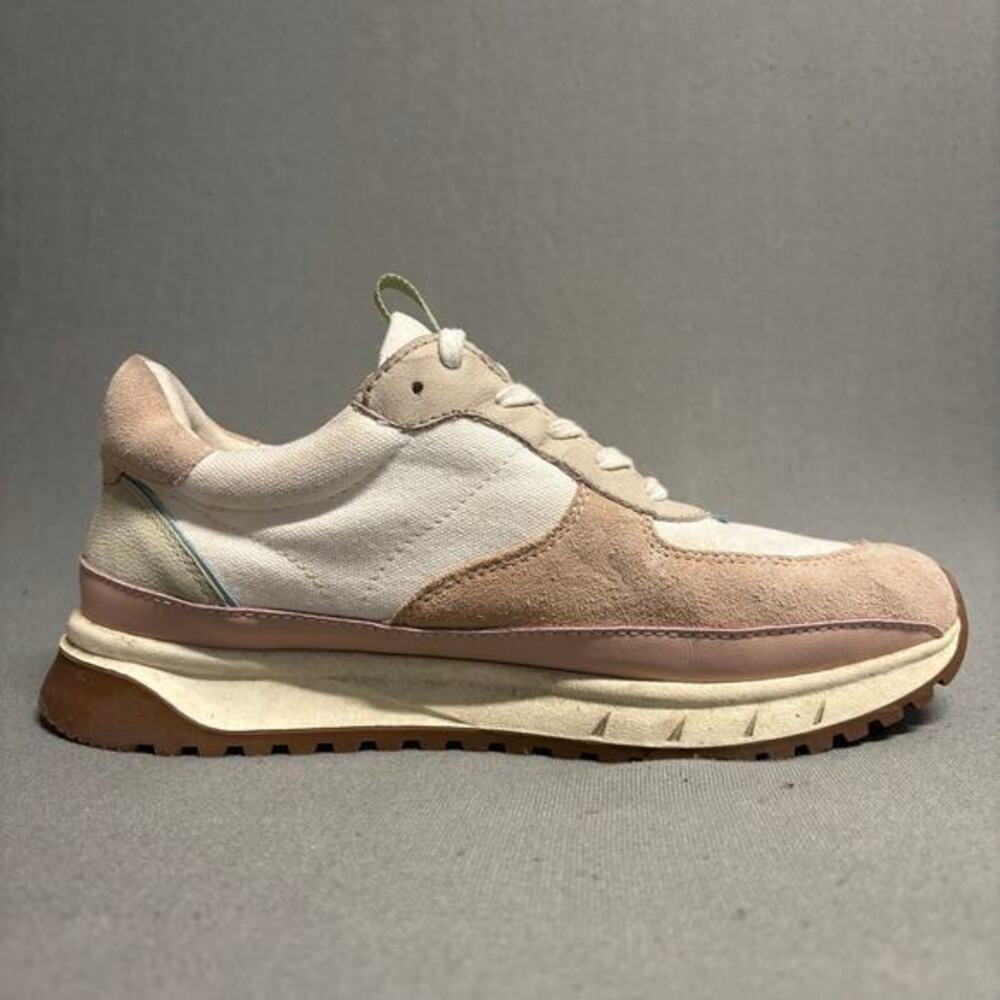 Madewell Kickoff Trainer Sneakers‎ in Neutral Colorblock Leather Women's - Picture 5 of 14